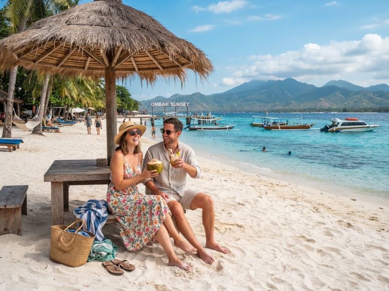 Gili Trawangan island trip during a private Lombok holiday