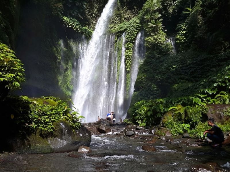 Senaru waterfalls