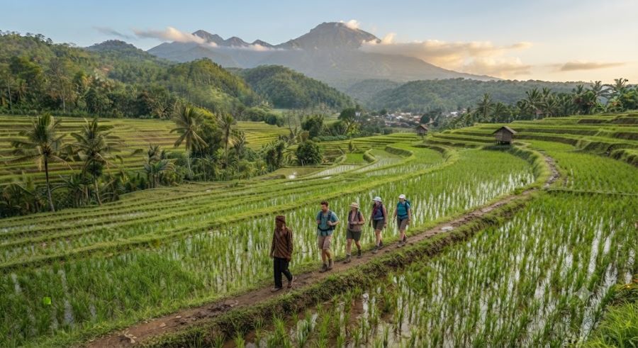 Tetebatu walking tour