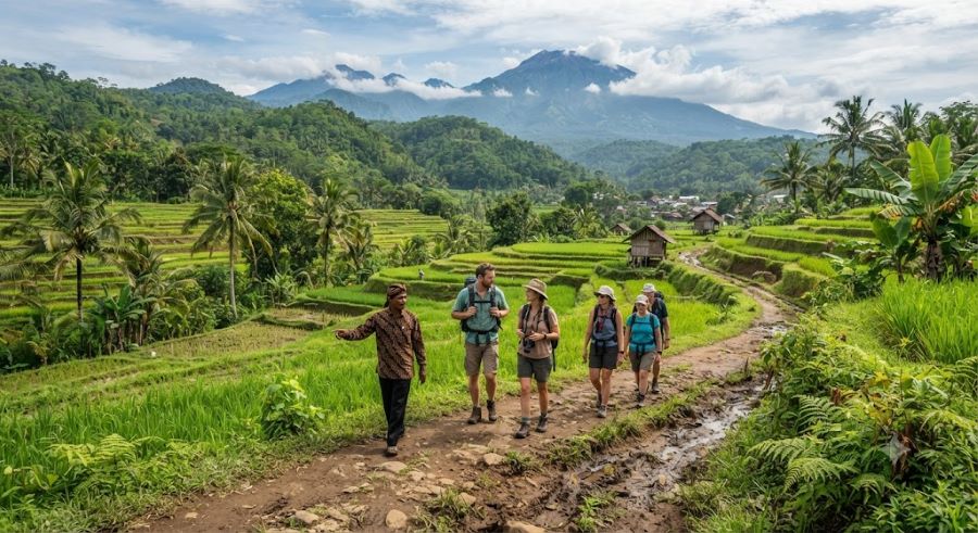 Tetebatu walking tour