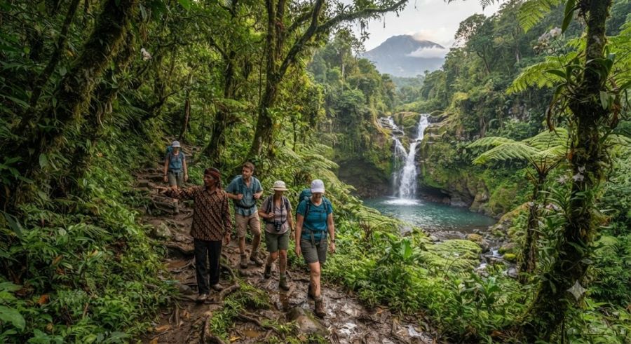 Tetebatu walking tour