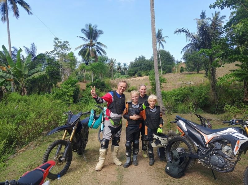 best Lombok dirt bike tour