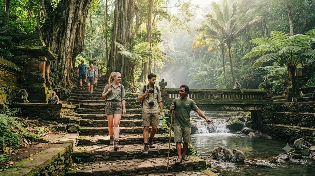 Tetebatu Monkey Forest
