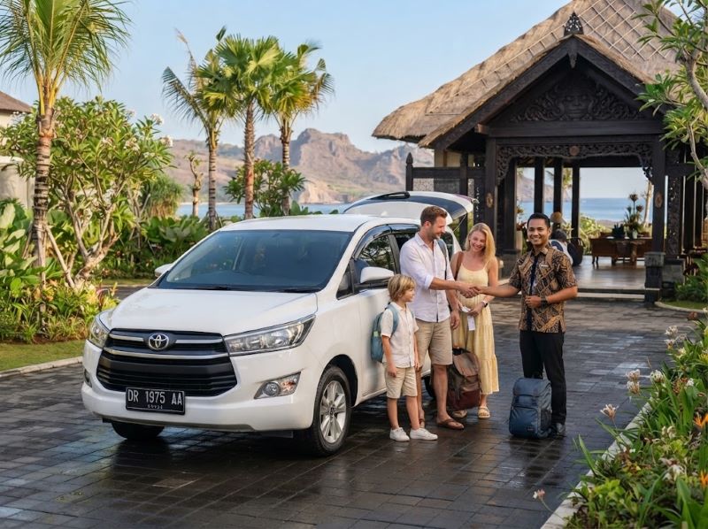 Lombok driver for day tour