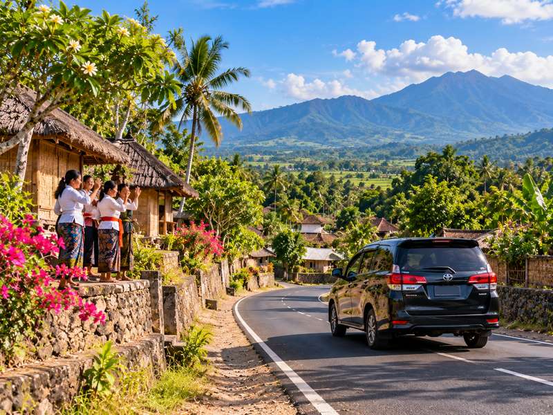 Private Lombok day trip through villages and scenic roads