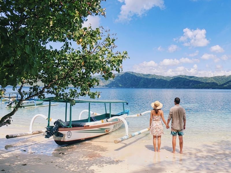 private Lombok Island tour package from Singapore for couple