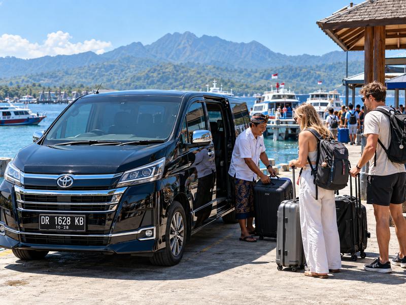Private Lombok transfer for a Gili Trawangan island trip
