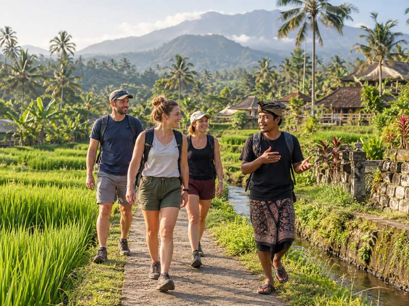 Private Lombok walking tour with a local guide