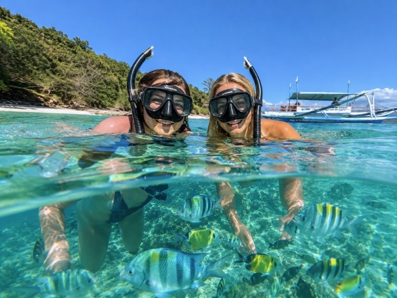Pink Beach and Gili Petelu snorkeling trip