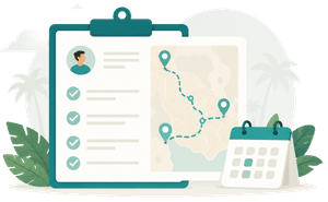 custom lombok tour itinerary