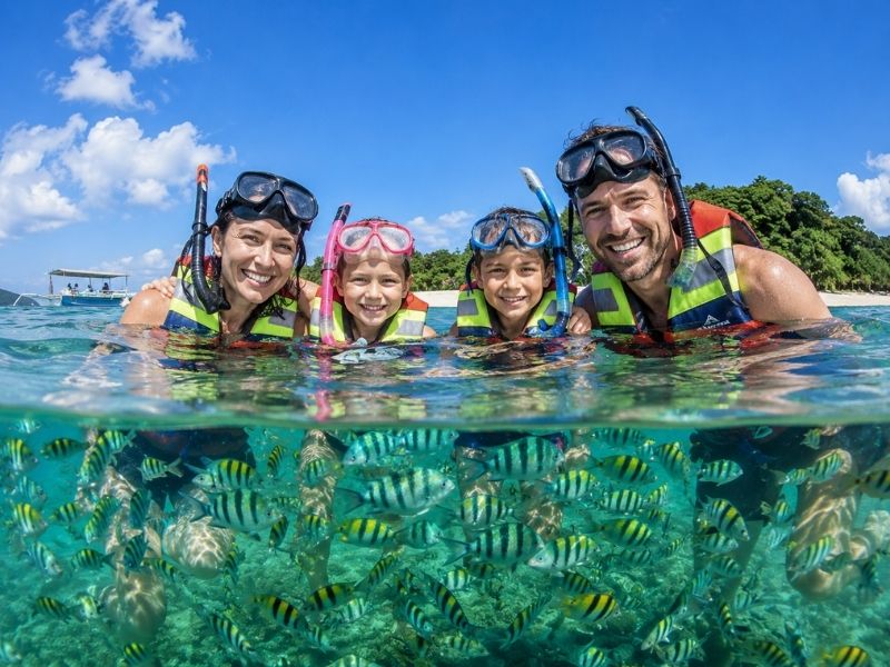 Snorkeling at Gili Nanggu Lombok