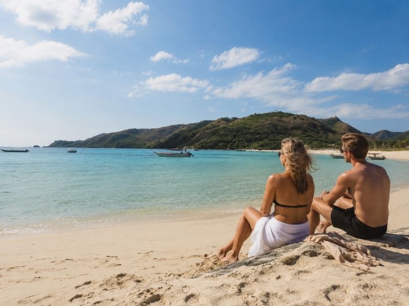 Tanjung Aan Beach couple tour