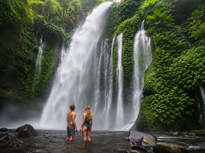 Tiu Kelep Waterfall Lombok tour