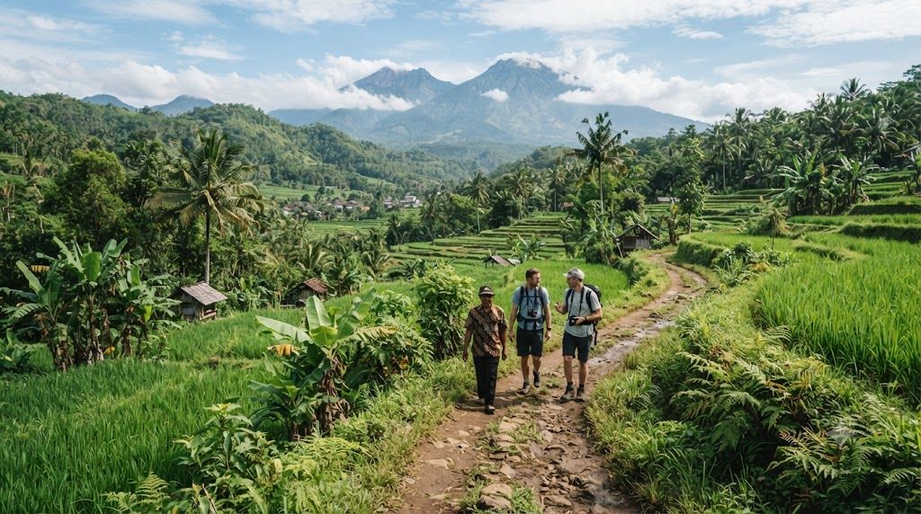 Tetebatu walking tour